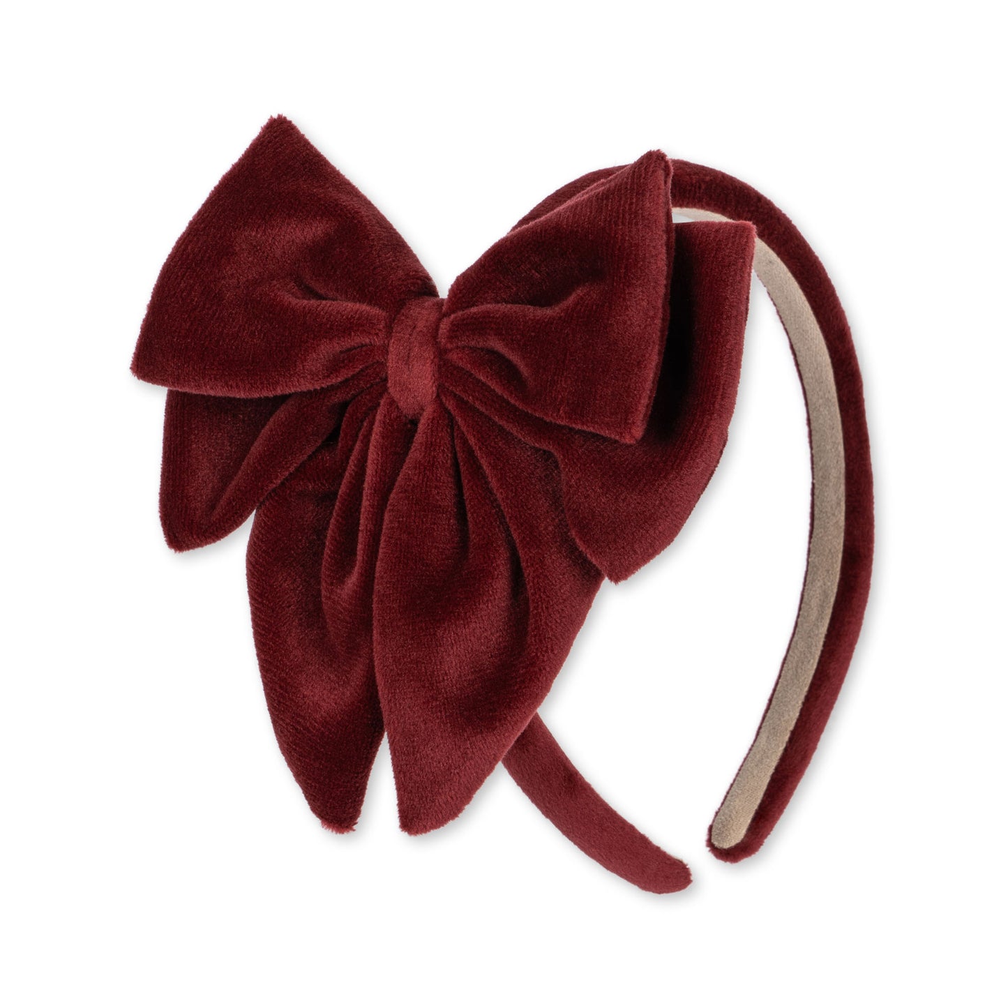 Velvet Bow Hairbrace