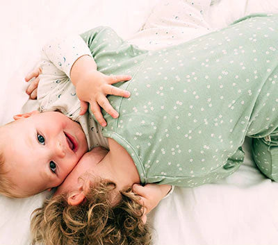 Sage Daisies- Sleepsuit