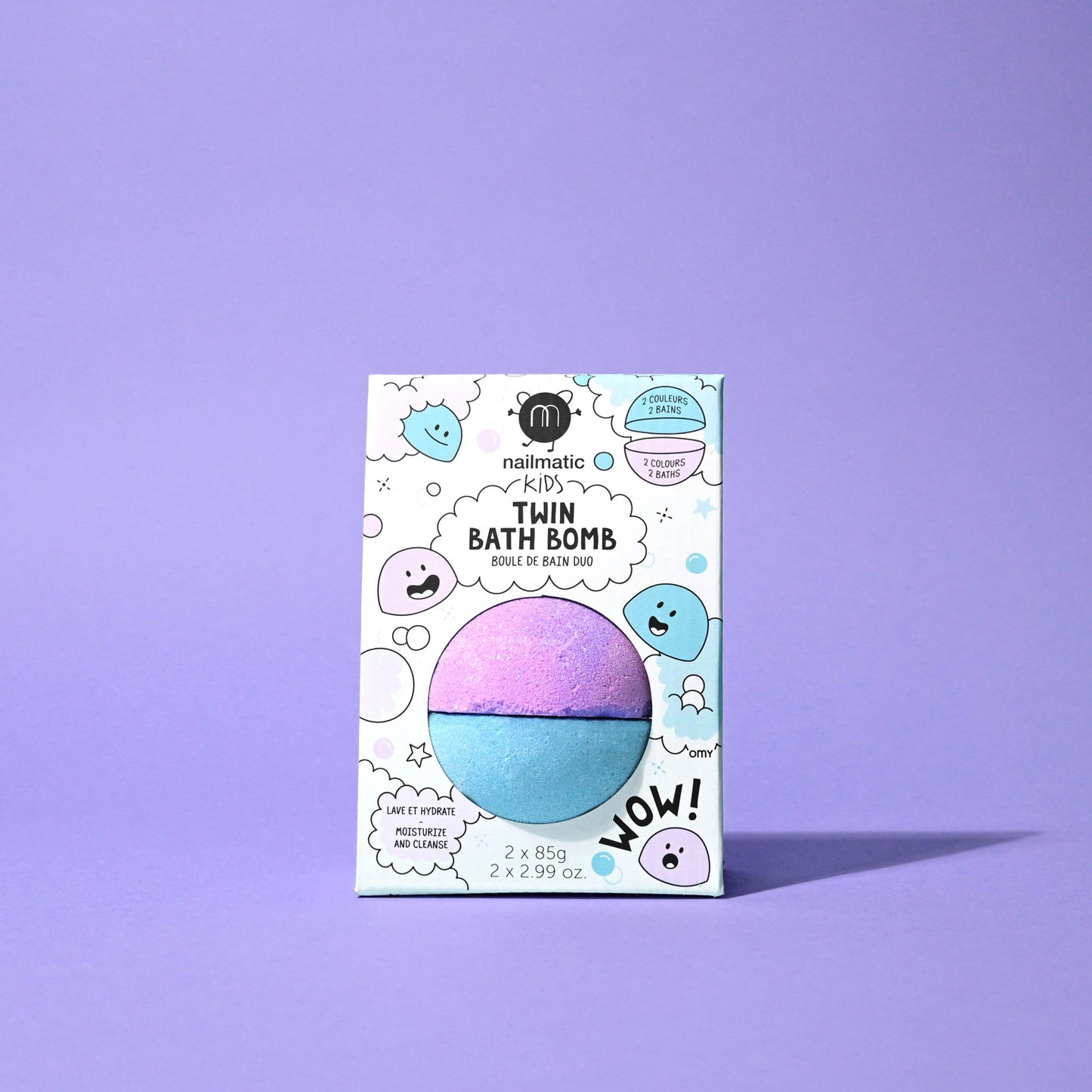 Twin Blue & Violet - Children's Bath Bomb
