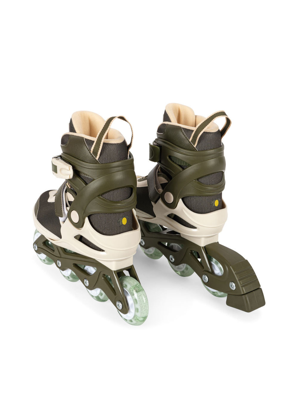 Light Up Roller Skates- Kalamata Olive Green