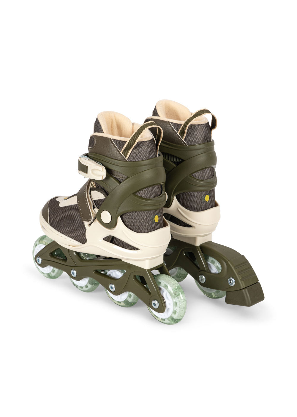 Light Up Roller Skates- Kalamata Olive Green