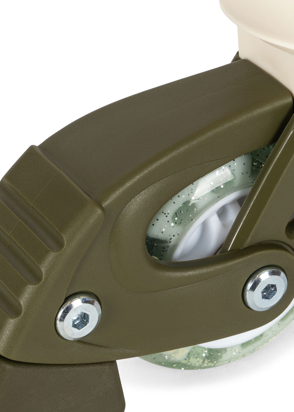 Light Up Roller Skates- Kalamata Olive Green