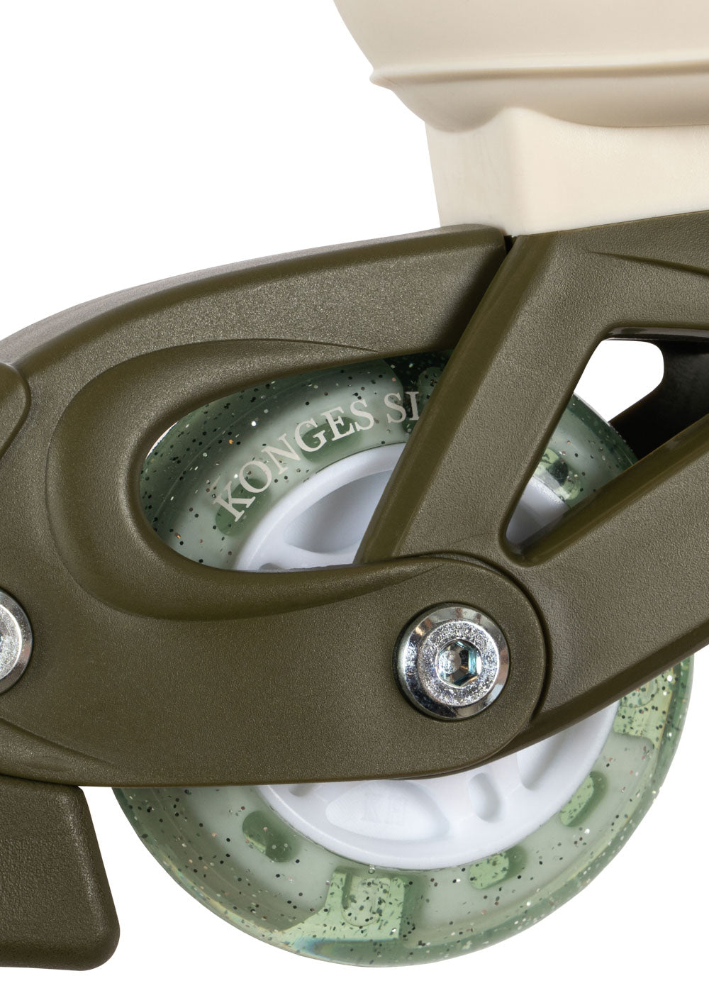 Light Up Roller Skates- Kalamata Olive Green