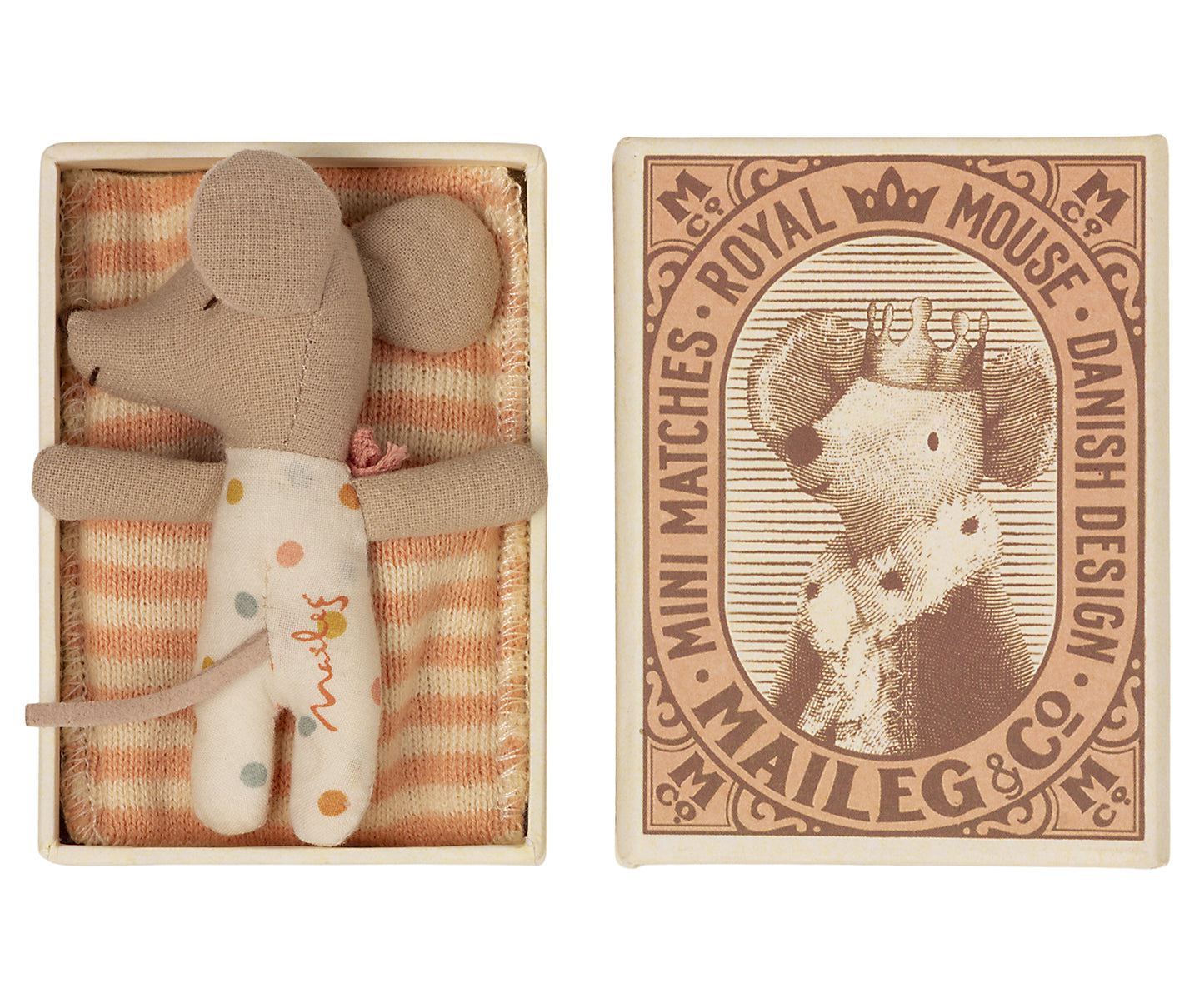 Pink Baby Mouse in Matchbox