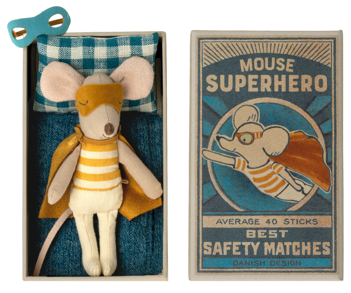 Super hero mouse, Little brother in matchbox