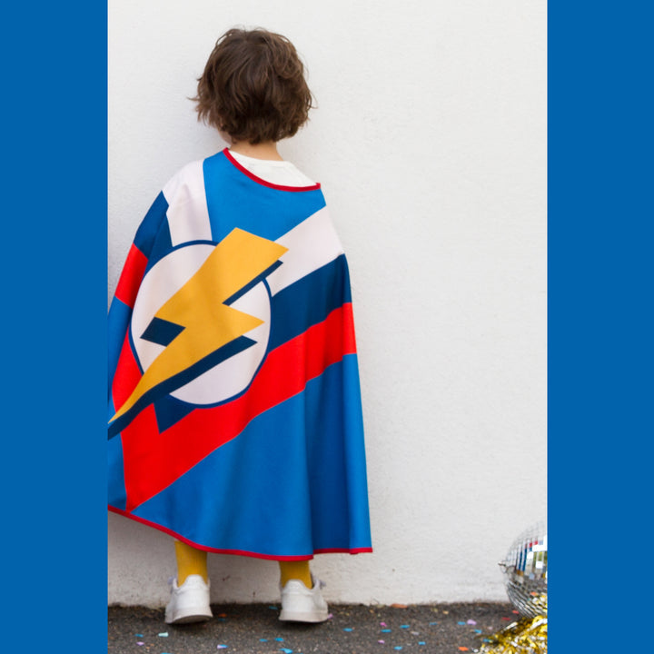 Super Flash Lightning Cape- Blue