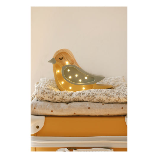Little Bird Mini Yellow Lamp