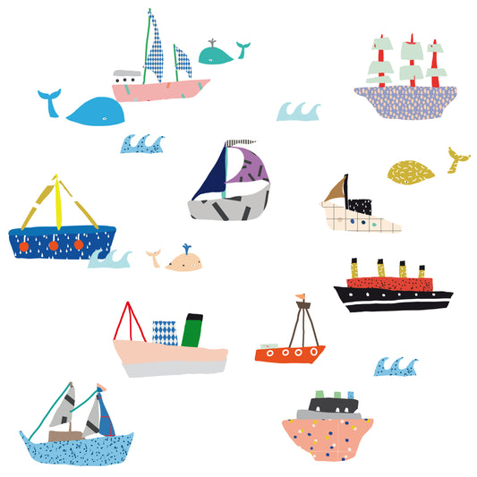 Just a Touch of Ships- Stickers