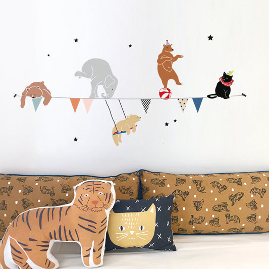 Circus Garland Easy Stickers