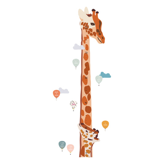 Safari Height Chart Stickers