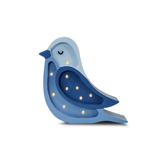 Little Bird Mini Blue Lamp