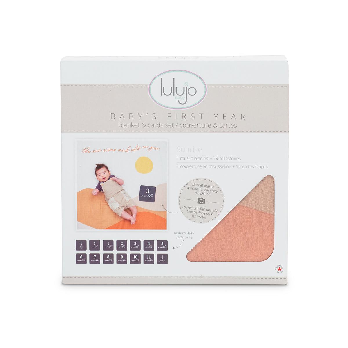Sunrise- Baby’s First Years Blanket & Card Set