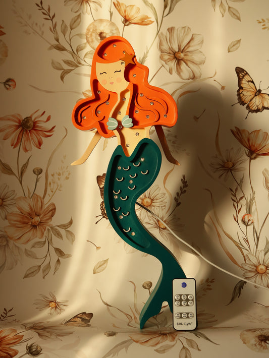 Ginger Mermaid Lamp
